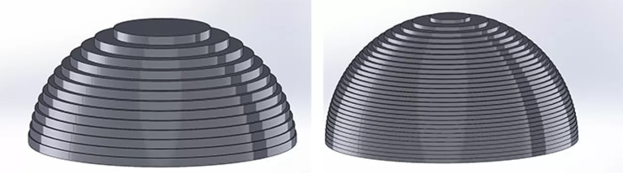 3D printer resolution