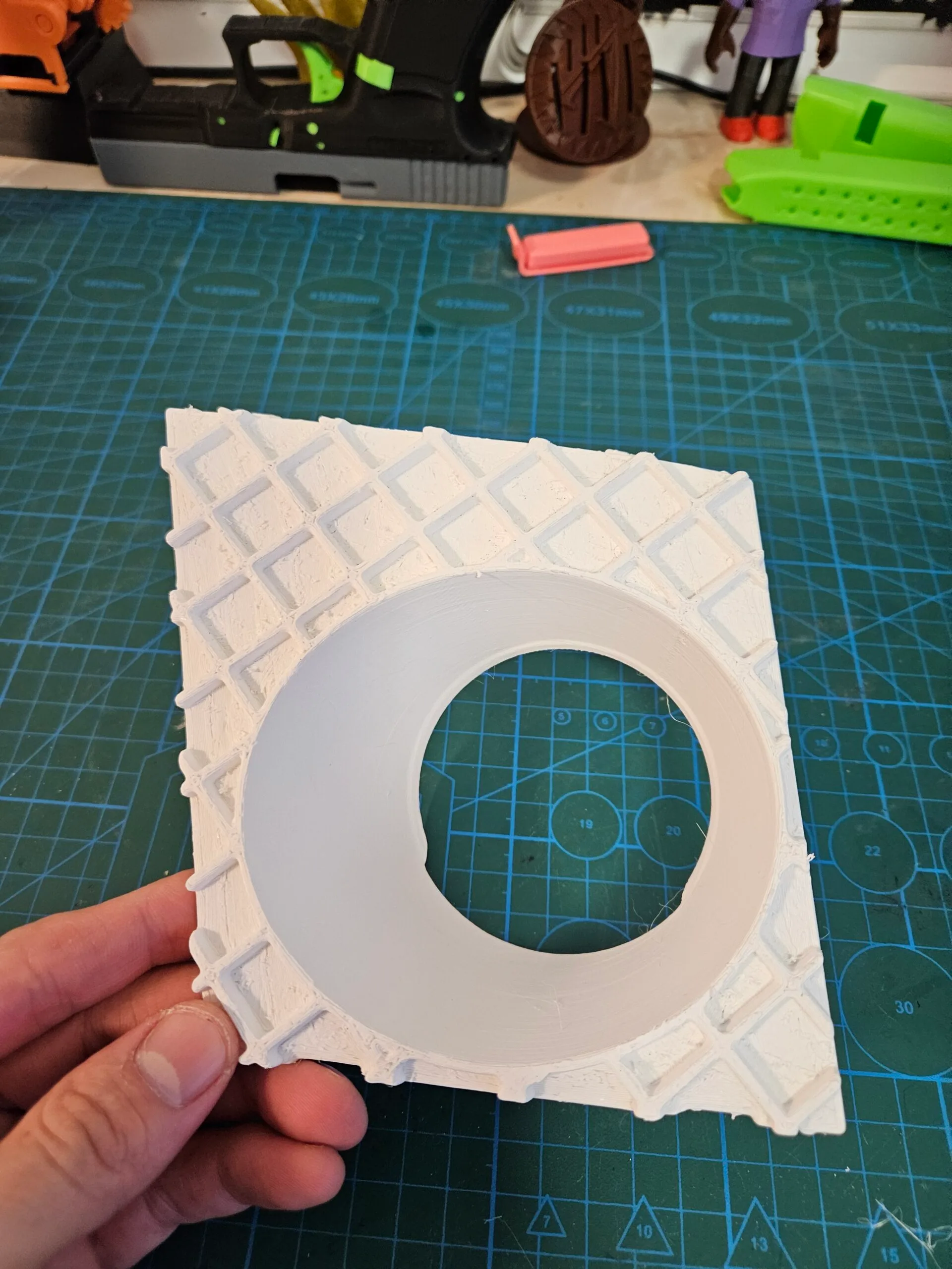 3D printed BMW E60 E61 RH M-Tech Bumper Trim Protective Grille